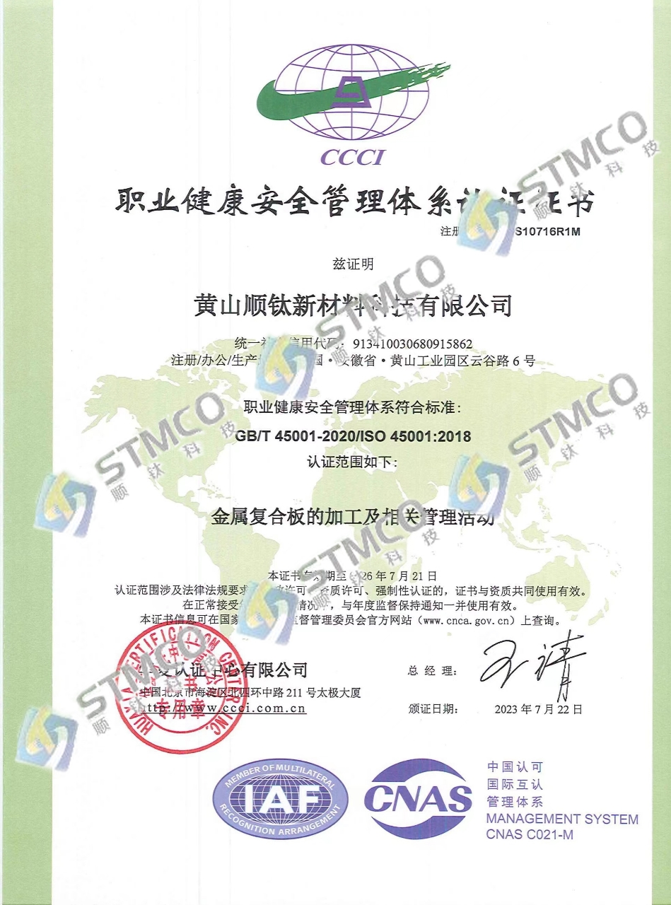 職業(yè)健康安全管理體系 